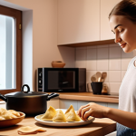 **

Prompt: "A cozy, modern Polish home with a smart assistant (like Google Assistant or Alexa) subtly integrated into the living room. A woman is casually interacting with the device, maybe while cooking a traditional Polish dish like pierogi. Focus on the convenience and seamless integration of AI into daily life in Poland. Warm, inviting lighting."

**