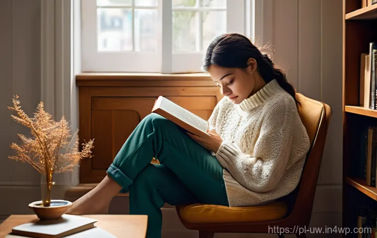 자기 표현을 위한 필수 어휘 목록 - **Prompt:** A young woman, approximately 28 years old, with a thoughtful and focused expression, is ...